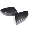 Black carbon fiber side mirror covers for Maserati Ghibli or Quattroporte cars