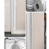 Rolls of self-adhesive PVC wall trim in white and black geometric patterns for baseboards, door frames, and window sills