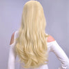 24-Inch Wavy Half Wig with Secure Clips