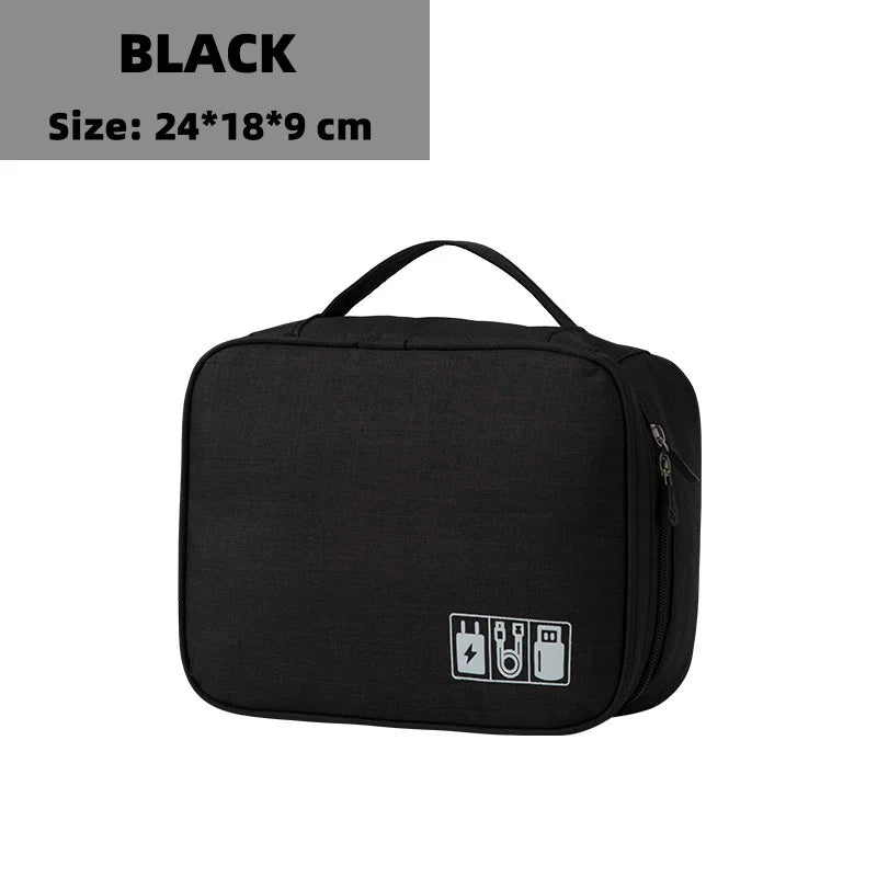 Portable Waterproof Cable Storage Pouch