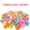 Glow-in-the-Dark Mini Duck Figurines for Garden & Décor