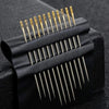 Easy-Threading Stainless Steel Sewing Needles Set (30-Pack)