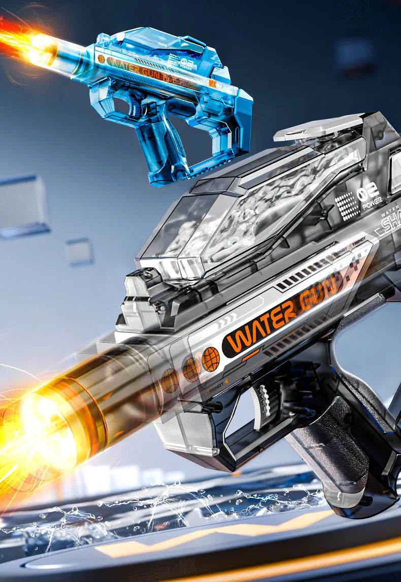 Electric Water Gun Toy with Lights and Sound