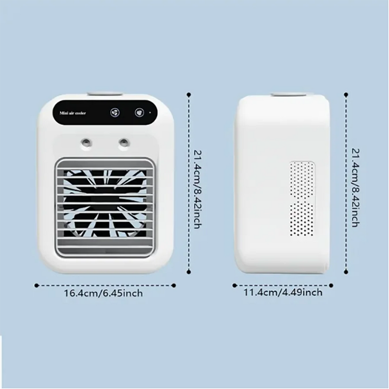 Portable Desktop Air Cooler with Humidifier