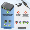 Gigabit Ethernet Splitter 1 to 4 Port Network Switch Hub