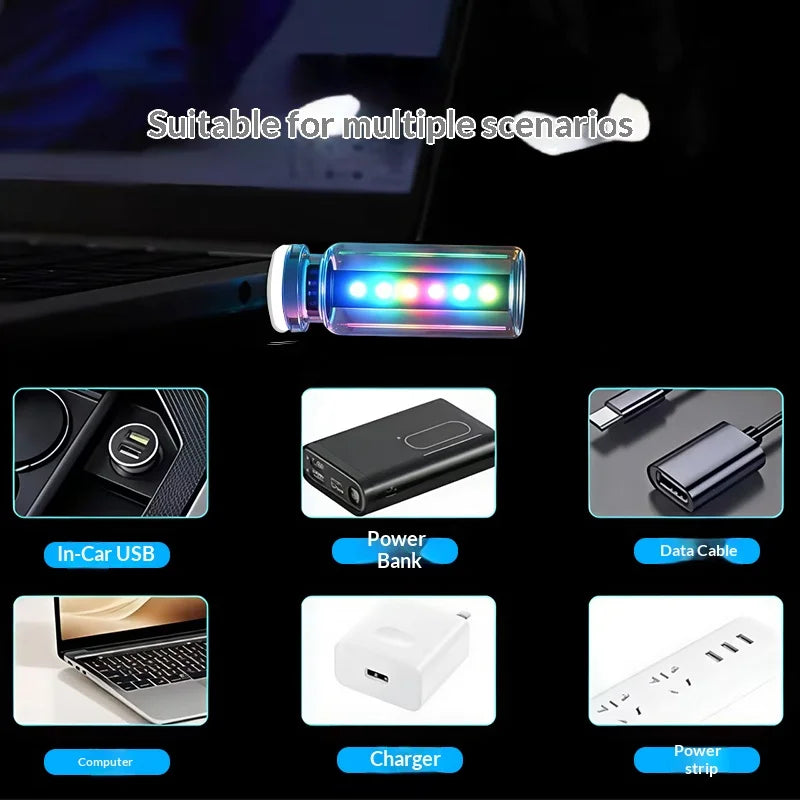 Veilleuse LED RGB à commande tactile