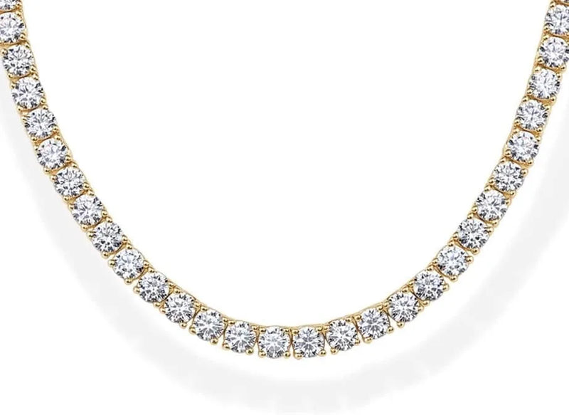 Simulated Diamond Tennis Necklace