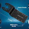 Oscillating Multi-Tool Blades for Fast Cutting in Wood, Metal, and Plastic