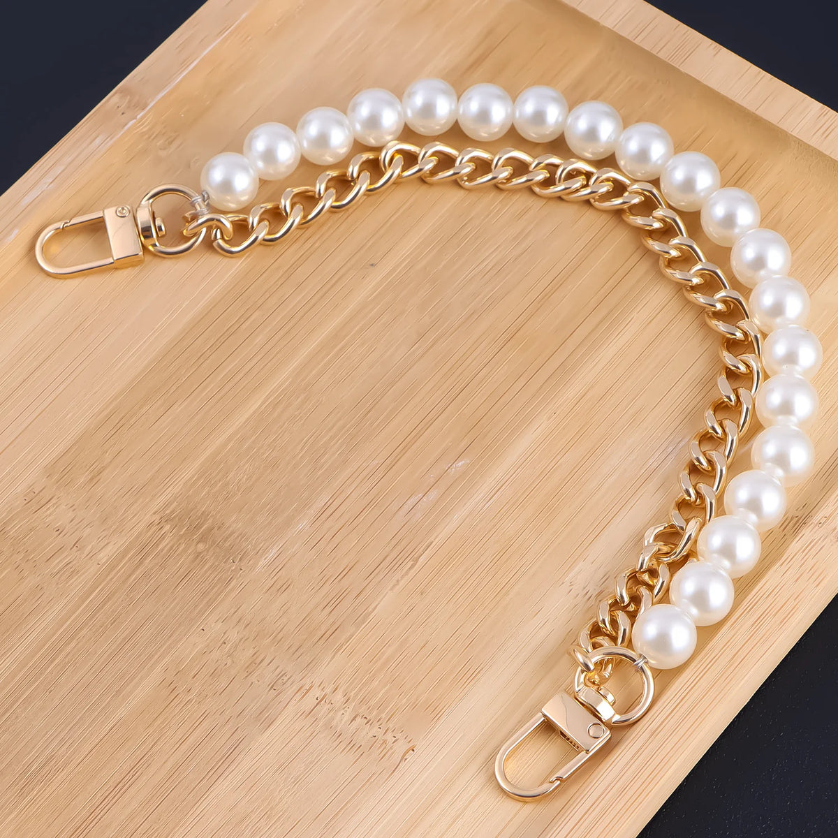 Pearl Purse Chain Handle for Bags and Handbags