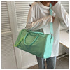 Crocodile Grain Large Capacity Travel Duffle Bag