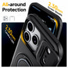 Premium Leather Wallet Case with Card Slots & Kickstand for iPhone