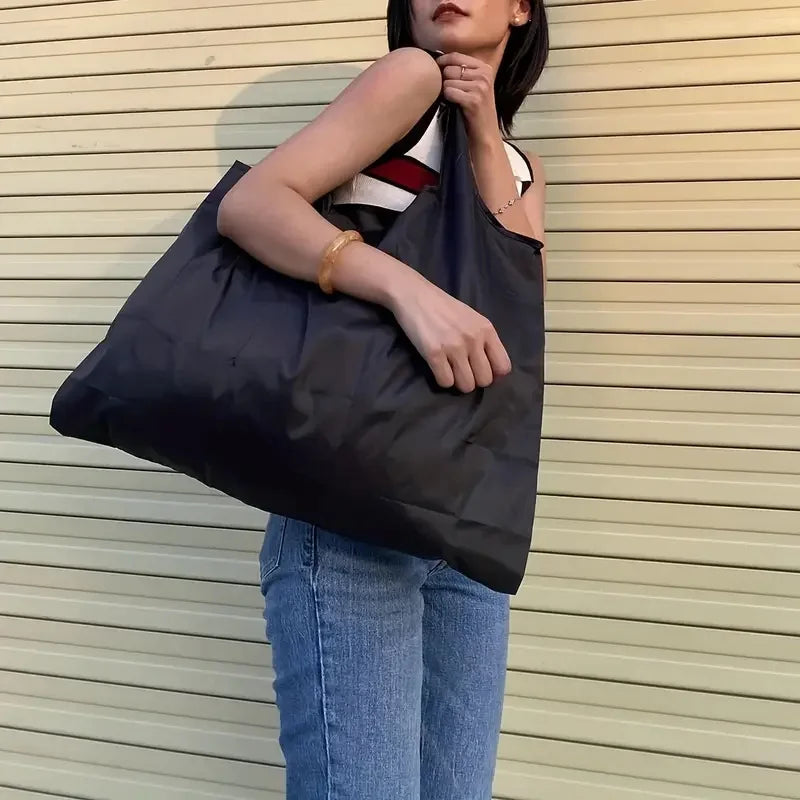 Foldable Shopping Tote Bag with Large Capacity