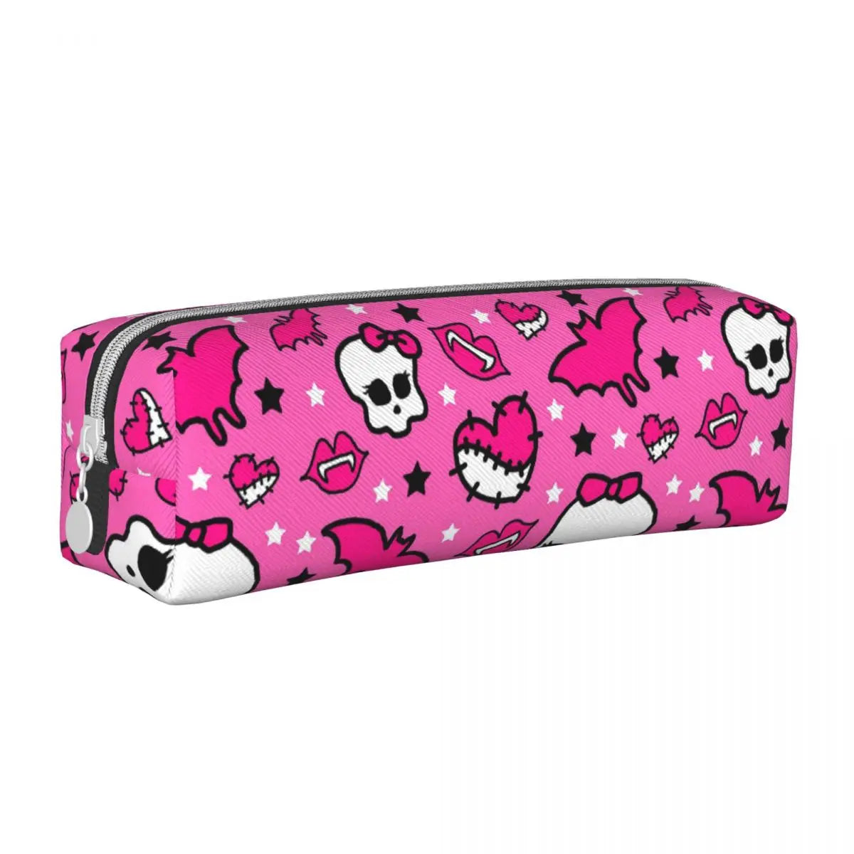 Monster High Pink Pattern Pencil Case