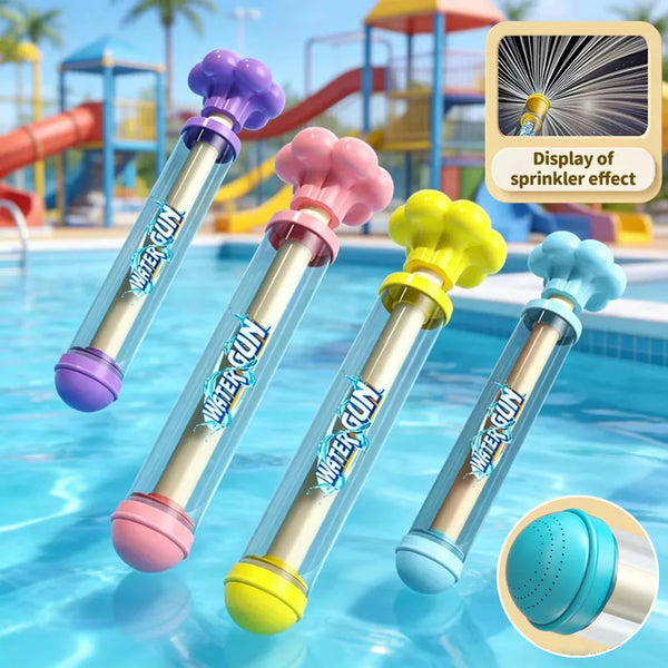 Interactive Pull-Action Water Gun