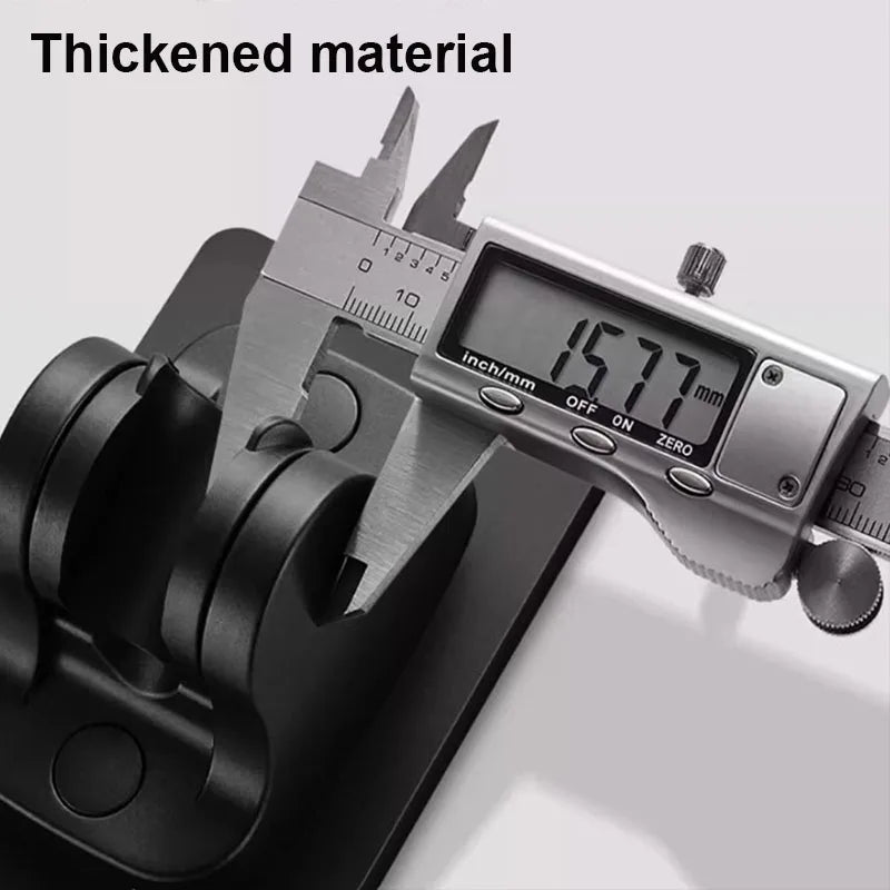 Adjustable No-Drill Shower Head Holder
