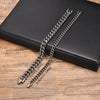 Vintage Stainless Steel Cuban Link Bracelet
