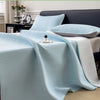 Ice Silk Cooling Bed Pad with Pillowcases – Breathable & Soft Summer Bed Mat