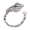 Decorative Silk Scarf Bag Chain with Detachable Bow