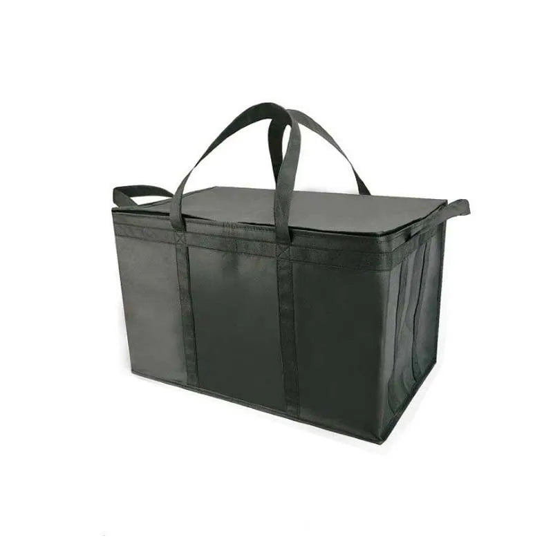 Large Insulated Pizza Delivery Bag with Removable Base