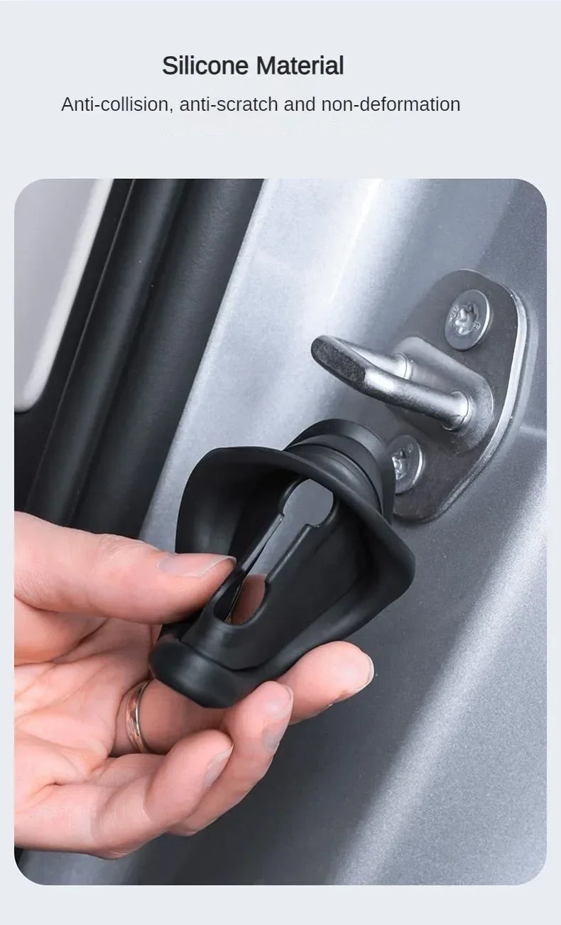 Silicone Car Door Lock Protector Covers for Li Lixiang L6 L7 L8 L9