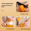 Manual Citrus Juicer with Rotating Press