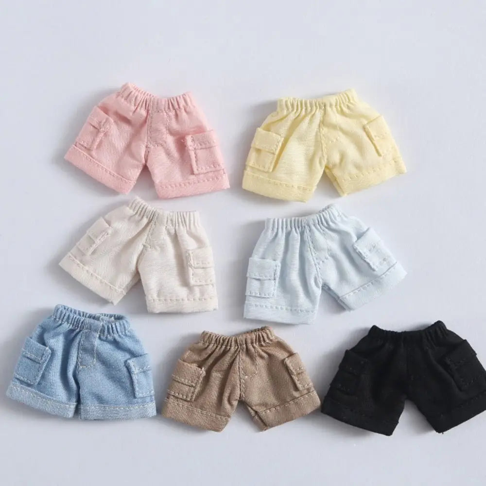 Mini Denim Shorts for 1/12 BJD Dolls