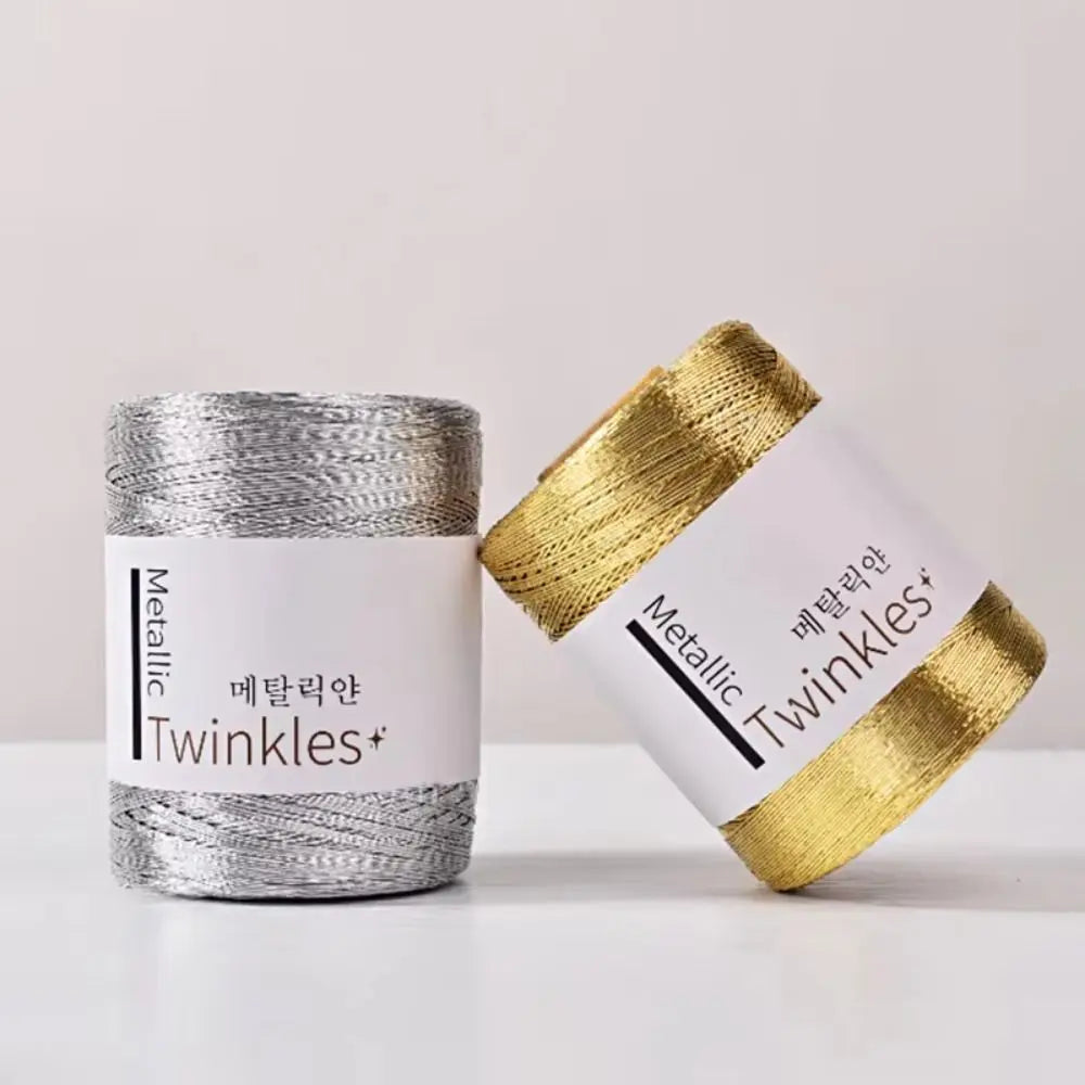 Metallic Sparkle Yarn for Knitting and Crochet