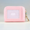 Quilted PU Leather Wallet with Zipper Closure