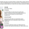 A pair of green and pink walkie talkies are shown being used by children outdoors.