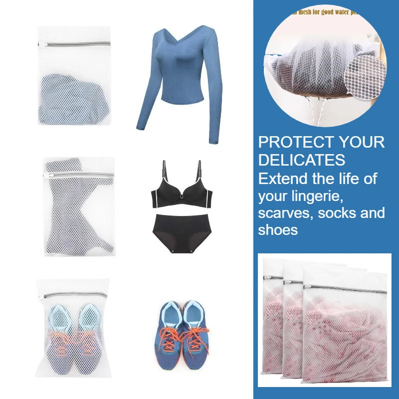 Honeycomb Mesh Laundry Bags for Delicates
