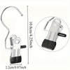 Stainless Steel Clothespins with Hooks