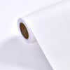 Roll of self-adhesive matte green vinyl film for furniture and wall renovation