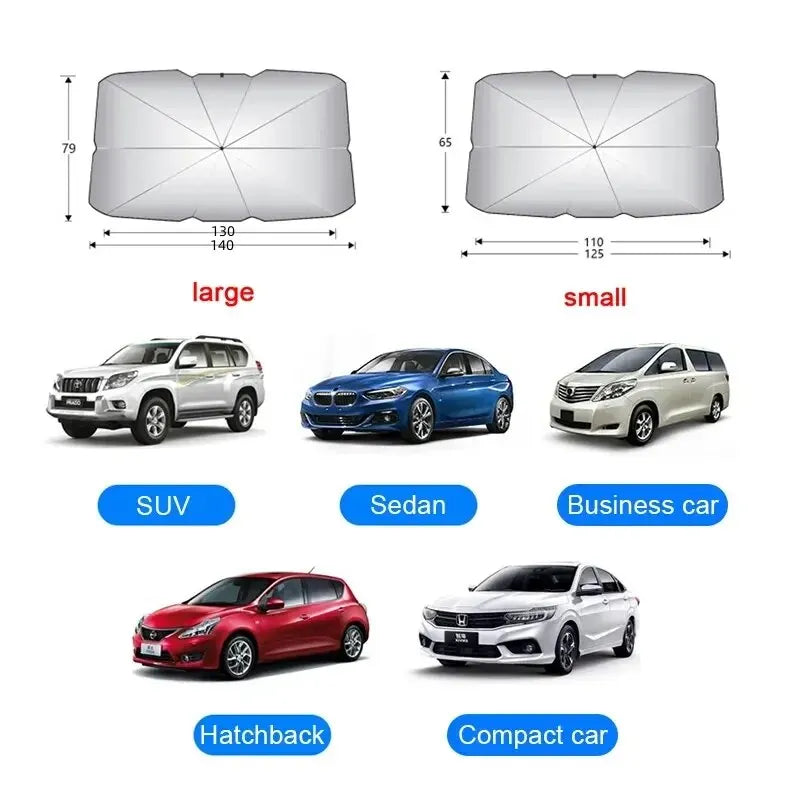 Foldable Car Windshield Sun Shade