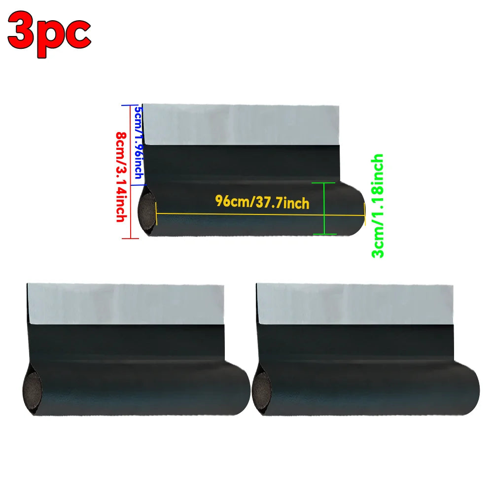 Under-Door Draft Stopper with Adjustable Seal Strip