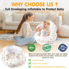 Inflatable Baby Seat with Built-in Pump – Portable & Easy to Clean