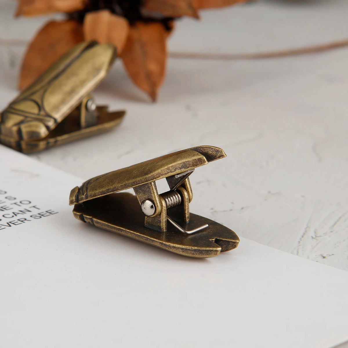 Decorative Metal Binder Clips for Documents
