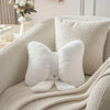 Cute Bow-Shaped Plush Pillow for Cozy Home Decor
