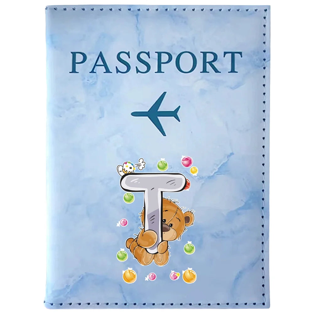 Classic Vintage Leather Passport Holder with Card Slots