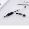Smooth 0.5mm Gel Pen Set with Refills (Black, Blue, Red)