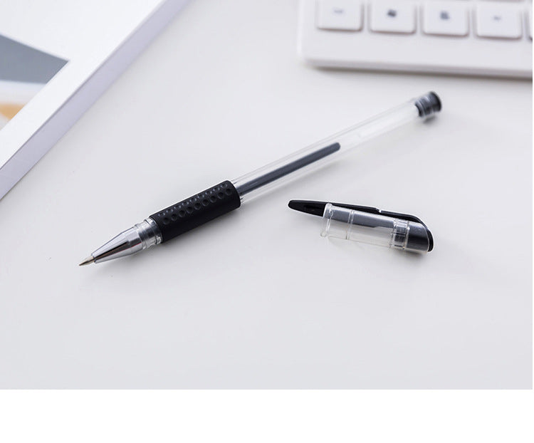 Smooth 0.5mm Gel Pen Set with Refills (Black, Blue, Red)