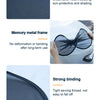 Display of car side window sun shades showing mesh material, memory metal frame, strong binding, and suction cup accessories.