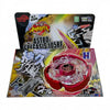 A box of a 4D Metal Fusion Battle Set with Launcher spinning top toy featuring an Astro-Pegasus 105RF design.