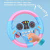 360° Rotating Music Steering Wheel Toy for Kids