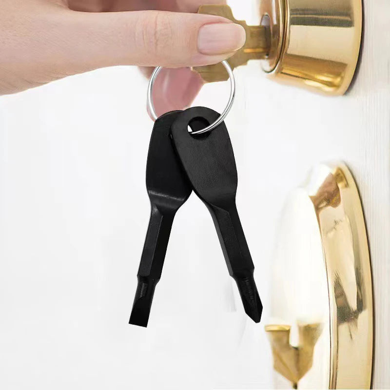 Mini Screwdriver Set with Keychain (2-Piece)