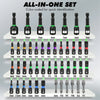 46-in-1 Magnetic Ratchet Screwdriver Set with Case