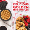 Compact Electric Waffle Maker