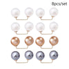 Pearl Brooch Pin Set – Versatile Double-Head Clips for Style and Function