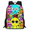Cartable Enfant Cartoon Sprunki avec Pochette Avant