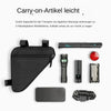 Waterproof Bicycle Frame Triangle Bag with Secure Straps
