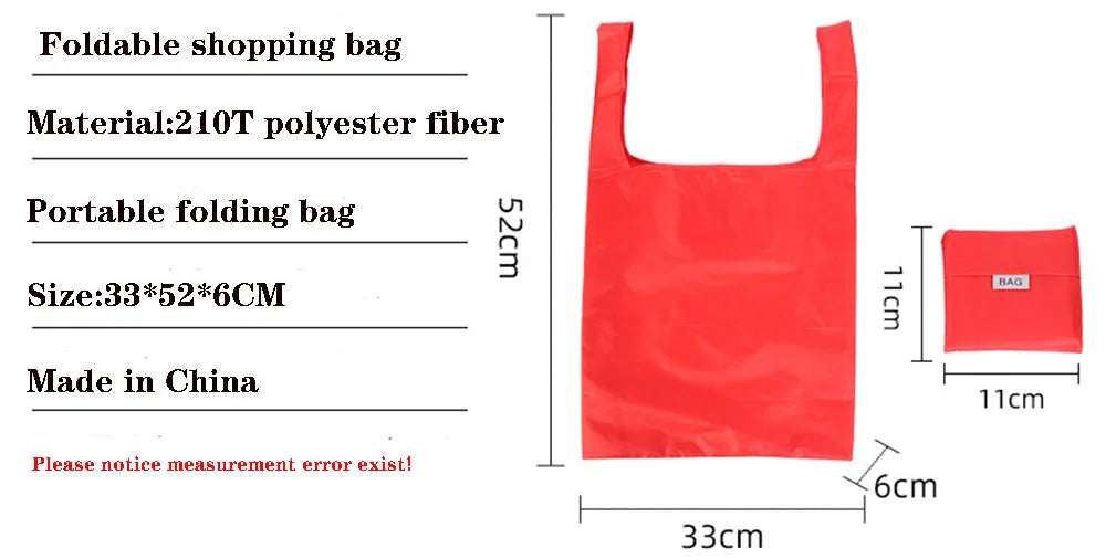 Reusable Foldable Shopping Bag